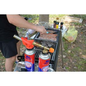 Brass Plastic Portable 1300C Gas Heating Torch Flamethrower