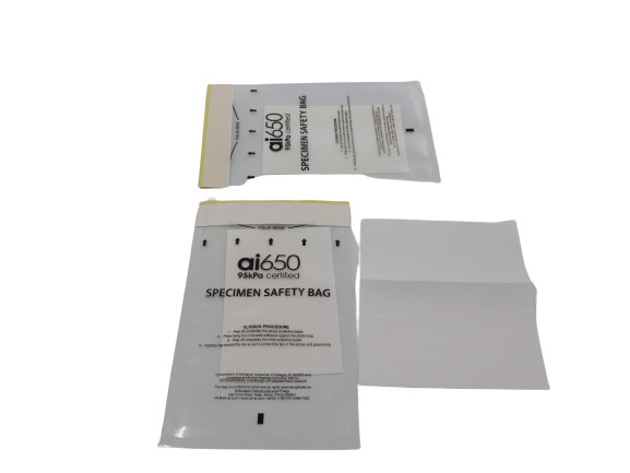 Quality Polyethylene Leakproof 95kPa Specimen Transport Bag 500mL wholesale