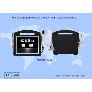 200w 4d Hifu Ultrasound Facelift Machine 2pcs Handles