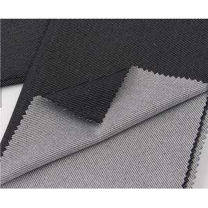 Stretch Cotton Like Twill Circular Knit Fabric Customized Color For Leisure