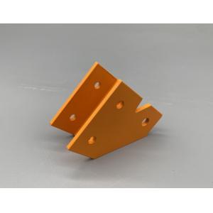 Lightweight And Durable Solar Panel Aluminium Profile Black Orange Customized