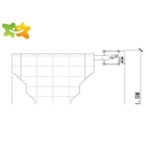 Waterproof Custom Speed Water Slide Strong Toughness Hardness CE Approved