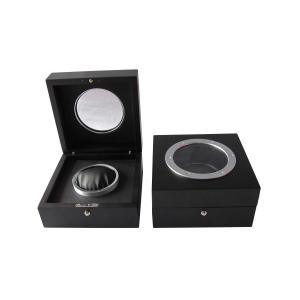 Cheap new leather plastic watch box