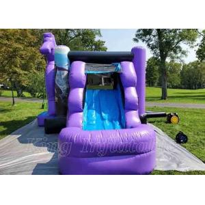 Batman Combo Inflatable Bouncer Blue With Slide Bouncy Castle Bounce House For