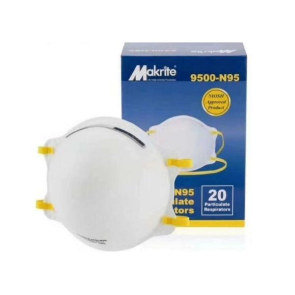 Quality Protective Cup Shape Head Mounted N95 FFP2 Respirator wholesale