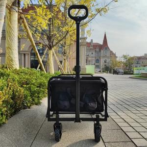 China Easy Carrying And Moving Foldable Wagon Cart 600D Oxford PVC Cloth Material on sale