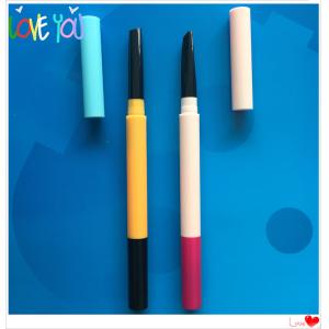 OEM professional customized ABS eyebrow pencil, waterproof long lasting cosmetic