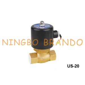 China 2L-20 US-20 Uni-D Type Hot Water And Steam Solenoid Valve 3/4'' 24V 220V on sale