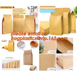 recycled resealable custom design resealable zipper locked stand up clear window