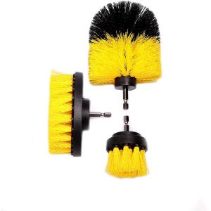 3 Pieces Power Drill Cleaning Brush 6 Inch Extend For Wooden Floors Corners