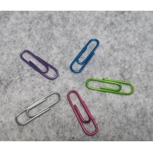 25mm Of 100pcs/Box Metallic Color Paper Clips For Office Supplies