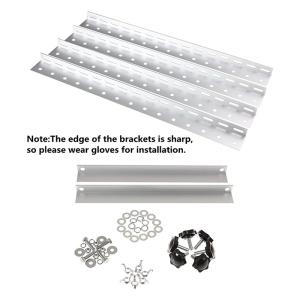 Rust Resistance Adjustable Solar Panel Tilt Mount 2 Hours Installation Time