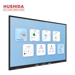 HUSHIDA 86" H1 1080P Touch Screen Interactive Smartboard, 1080p 20 Points