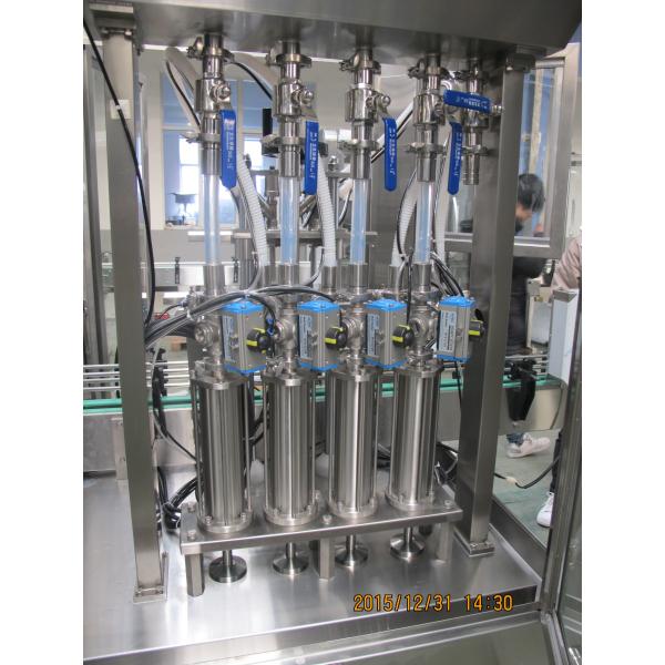 Automatic Monoblock Filler Capper Machine Linear Rotary Filling And Capping Machine
