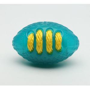 Beautiful Football Safe Chew Toys For Strong Chewers BSCI Approved