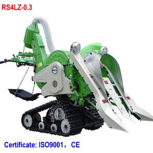 Cheap Mini walking rice combine harvester paddy harvester for rice and wheat for sale