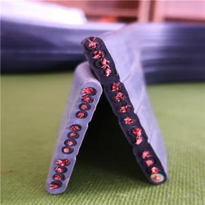 Flat Flexible Traveling Cable for Crane or Conveyor YFFB-PUR 30*1.5 PUR Black
