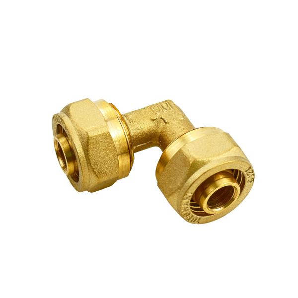 Professional Factory Brass Elbow Tee Fitting Flexible Straight Union For Plastic