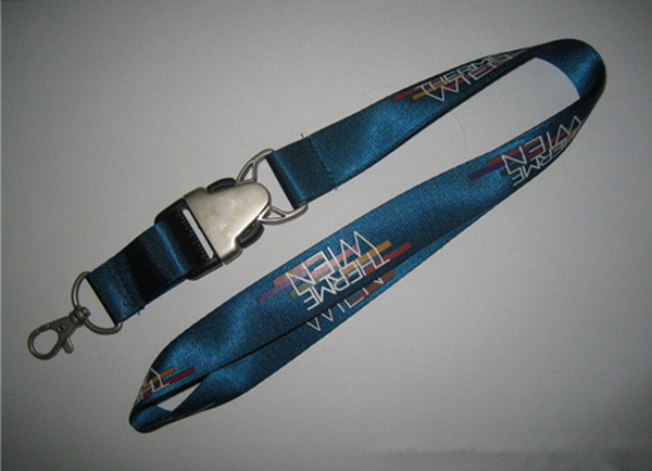 Quality Premium quality safety polyester lanyard with metal quick release buckle, China supplier, wholesale