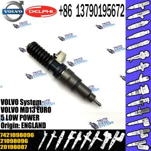 China original Diesel Fuel Injector 21098096 7421098096 7421340616 20198087 85003268 E3.18 for VOL MD13 EURO 5 LOW POWER on sale