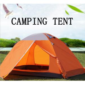Double Layer 3-4 Person Backpacking Dome Tent Camping Tent(HT6084)