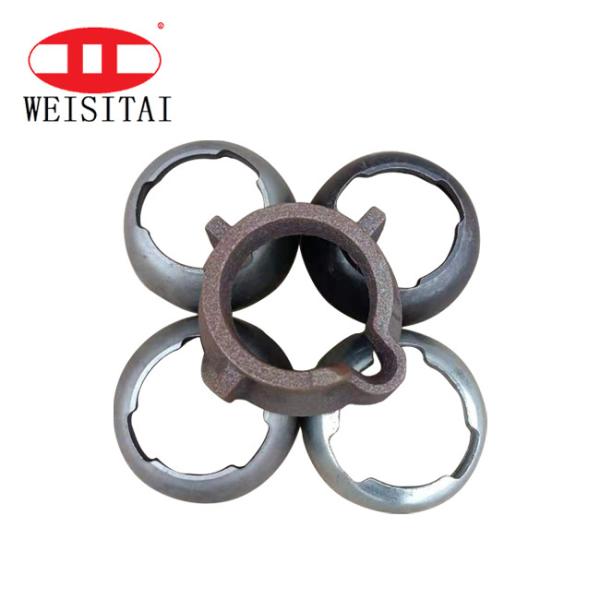 Quality Hot Dipped Galvanized Cuplock Scaffolding Bottom Cup Q345 wholesale