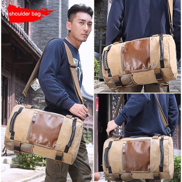 Stylish Travel Large Capacity Backpack Male Messenger Shoulder Bag Computer Backpack Men Multifunctional Versatile Bag