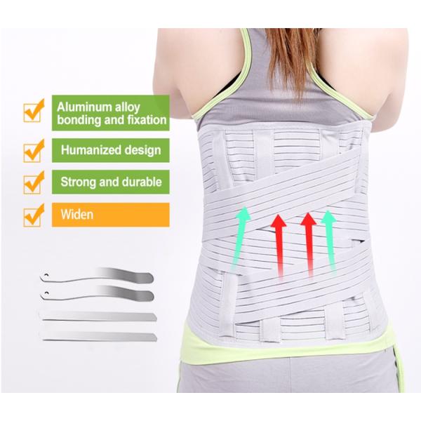 Double Pull Adjustable Elastic Back Brace Belt Waist Support S M L XL Size