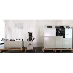 Spin On Filter Cutting Machine Oil Fuel Filter Full Auto Spiral Center Tube