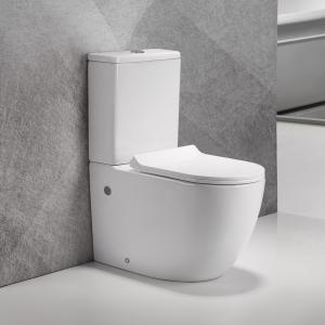 China Two Piece Washdown Bathroom WC Toilet Elongated Seat Included on sale