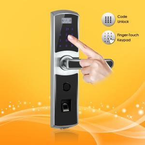 Cheap Electric Intelligent Password and Biometric Fingerprint Door Lock with Remote Control Function for sale