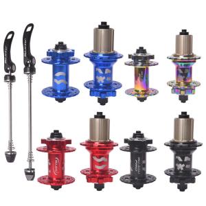 China 7 Peilin Bearing Bicycle Rear Hub Quick Release Thru Axle Six Bolt Disc Brake HG 8 Speed Cassette on sale