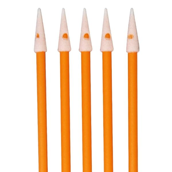 Spiral Head Pointed Cleanroom Foam Swab Rectangle For Cleaning Printer Circuit