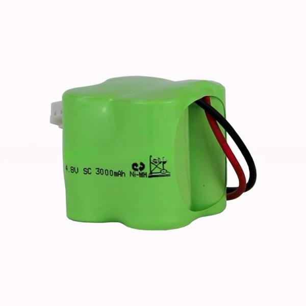 500 Cycles 4.8v SC 3000mah NiMh HRH23/43 Rechargeable Battery Pack for Emergency Lighting