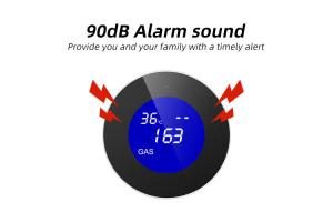 Cheap Wifi Natural Gas Detector Propane Gas Alam For Home Smart Plug-In Gas Leak Sensor With Lcd Display for sale