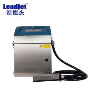 Plastic Bag Expiry Date Inkjet Coding Machine / Industrial Continuous Inkjet