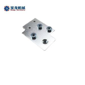 CE Certified Car Battery Terminal Connectors Aluminum Bus Bar with Four Milling