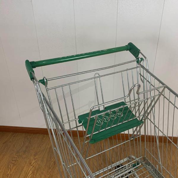 180L General Store Supermarket Trolleys American Style Supermarket Shopping Trolley