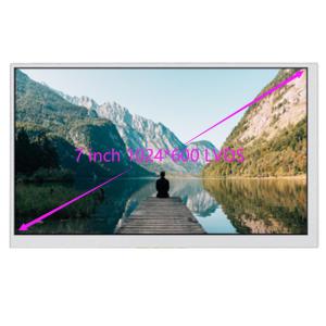 7" Inch 1024x600 LVDS TFT LCD with CTP, PCAP Touch Screen 7 inch IPS