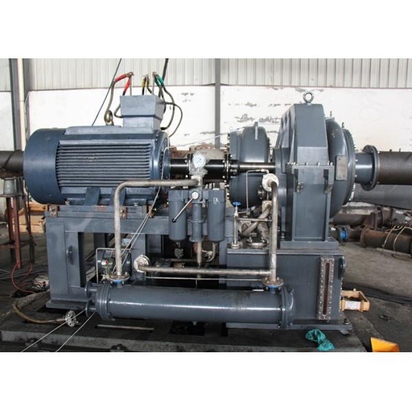 Single Stage Rotary Turbine Vacuum Pump for Paper Making Process , 30 - 65 KPa