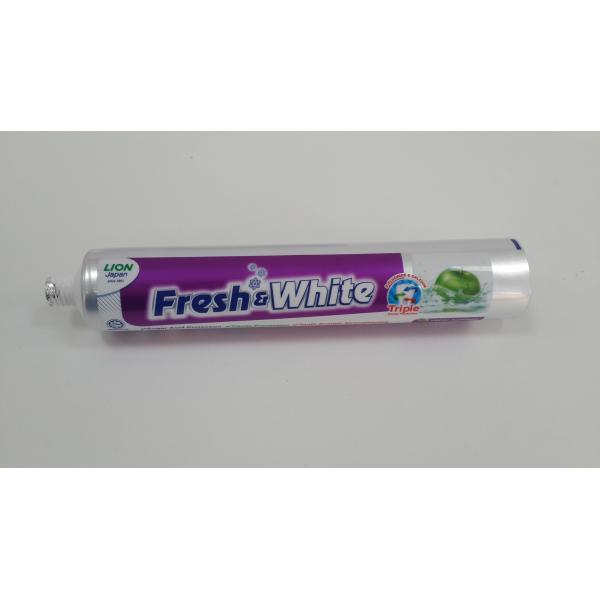 160g Multiple Color Printed Plastic Aluminum Foil Lamination Toothpaste Packaging Screw Flip On Cap