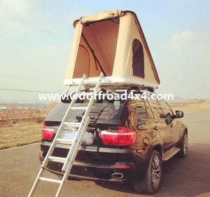 Cheap Ne Side Open Hard Sided Roof Top Tent , ABS Lid Triangle Roof Top Tent for sale