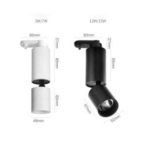 Dining Room Adjustable Track Lighting , Surface Mounted Modern Led Track