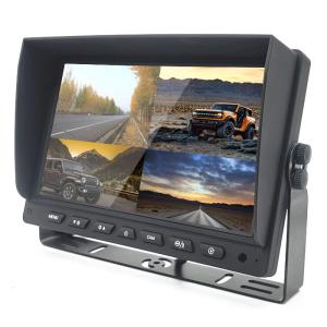 7inch 9inch 10 Inch AHD TFT Car Monitor Built In DVR For 4 Cameras System