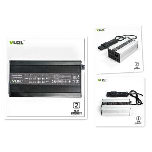 Smart 14.4V 15A AGM Battery Charger Black Or Silver Aluminum Case MCU Controlled