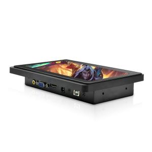 Shakeproof 1024x600 600cd/m2 7" Capacitive Touch Monitor