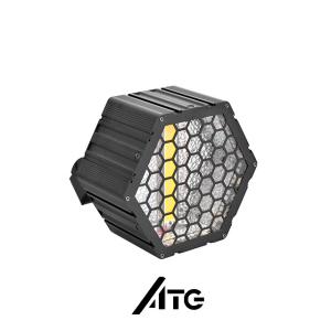 DMX Controlled LED RGB Single Retro Light Versatile Illumination for Enhanced