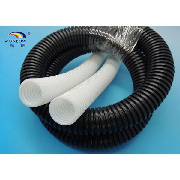 White Corrugated Pipes Corrugated Plastic Pipe Automobile 0.5mm-30mm