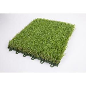 Puzzle artificial grass Suspension artificial grass tile Turf