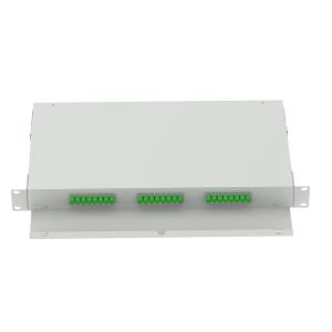 FC APC 24 Ports Optical Distribution Frame for FTTX Network ODN Cold Rolled